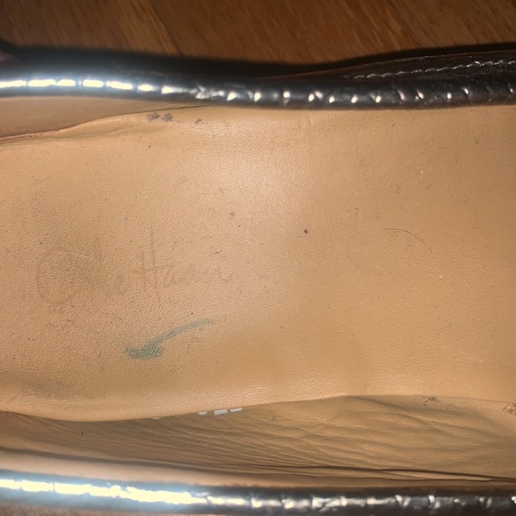 Gold Cole Haan Men’s Driving Loafers - Picture 3 of 5